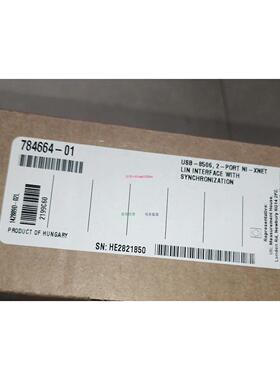 配件美国原装正品，全新NI USB8506/2现货出售，有意私聊议价议价
