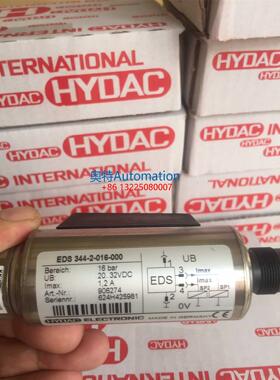 全新贺德克EDS 344-2-016-000传感器16bar 原装现货议价$