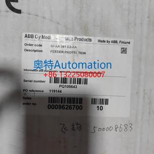 进口 341C2 ABB SPAA AA议价议价$ 综合保护继电器 原装