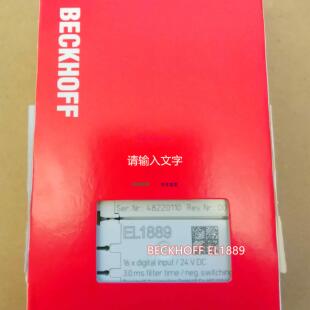 配件德国进口 EL1889 EL1809全新现货模块议价