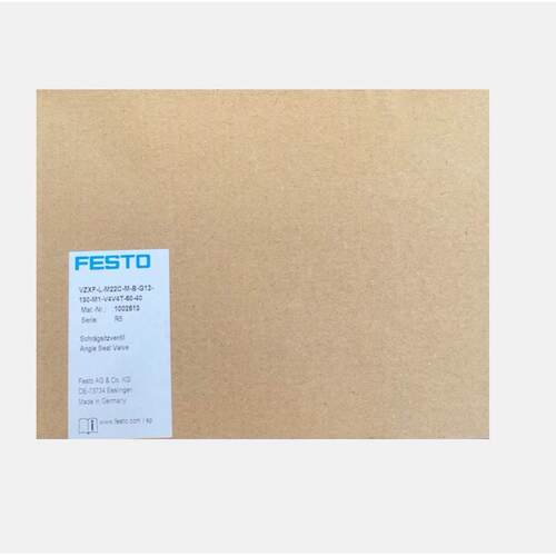 FESTO VZXF-L-M22C-M-B-G12-130-M1-V4V4T-50-40 1002513直角座阀