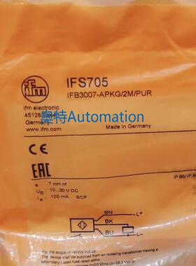 IFM IFS705 IL5020 IN5129 IN5212 全新原装易福门 现货议价$