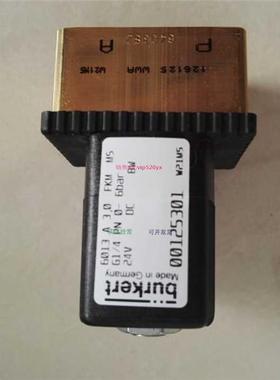 配件原装宝德宝帝burkert 00125301-6013电磁阀宝得24V DC黄铜阀