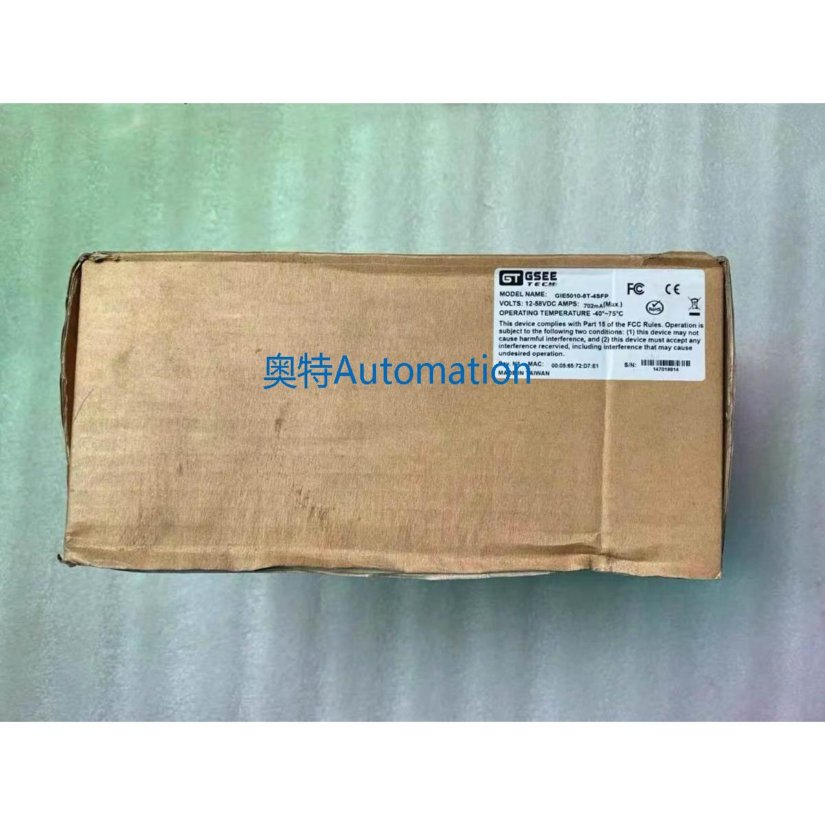 原装 台湾吉诺/GSEE交换机 GIE5010-6GT-4SFP 当日发议价$