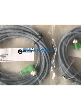全新原装宜科ELCO弯角形CBO12.4-10-CB12.4有头电缆公母插头议价$