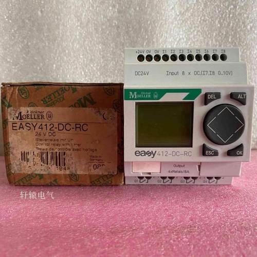 原装金钟穆勒MOELLER逻辑模块 easy 412-DC-RC议价$