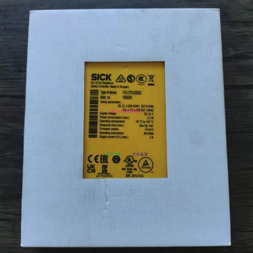 配件全新原装正品 SICK FX3-CPU320002 安全继电器 1059305 现货