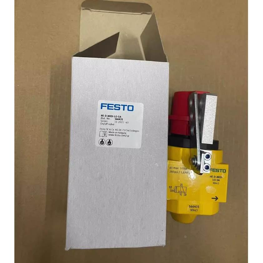 FESTO HE-D-MIDI-LO-SA 566431 费斯托开关阀 全新原装议价$