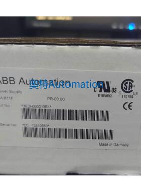 SA811F ABB模块3BDH000013R1议价$