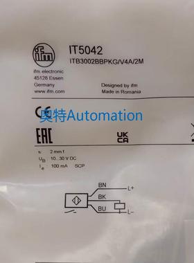 【包邮】IFM IT5042 IT5044 IW5064 IY5036 全新原装易福门议价$