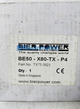 全新原装BIER POWER BE50-X80-TX-P4 实物拍摄 现货议价$