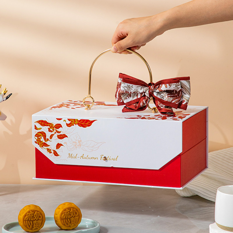 中秋月饼礼盒高档定制2023包装盒6粒批发手提国潮空盒创意礼品8粒,包装,中秋礼品包装,淘宝优惠券,粉丝福利购,淘宝优惠卷
