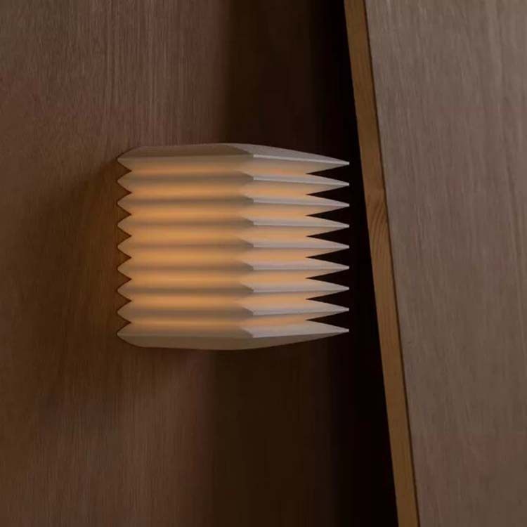 日式中古卧室过道灯茶室民宿客厅背景墙方块楼梯装饰氛围壁灯