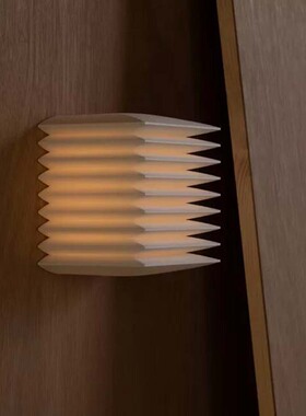 日式中古卧室过道灯茶室民宿客厅背景墙方块楼梯装饰氛围壁灯