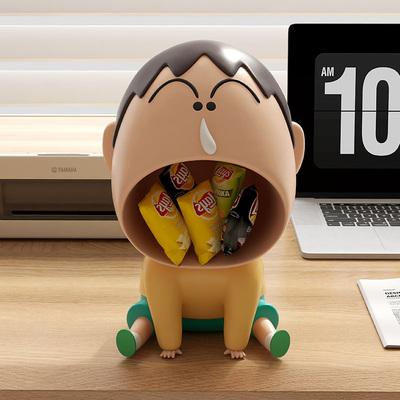 阿呆客厅桌面玄关钥匙收纳托盘