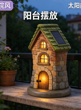 户外太阳能壁灯免布线防水家用阳台围墙大门田园装饰室外照明路灯