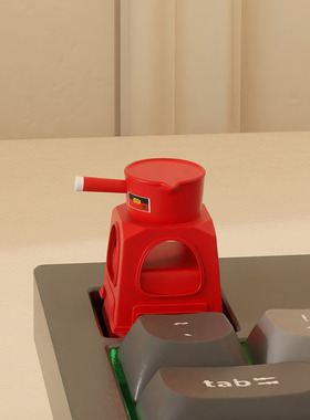 红色广东省凳esc键盘帽立体键帽个性机械键盘键帽键帽装饰品摆件