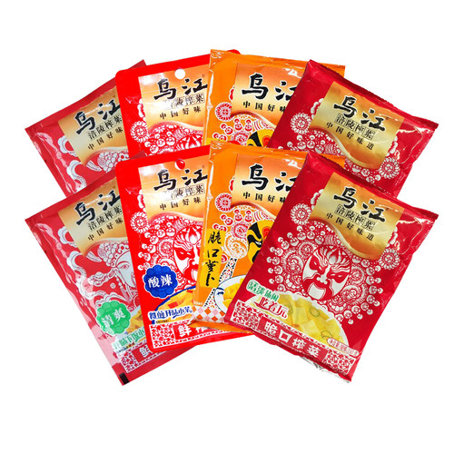 乌江清爽菜丝酸辣菜片萝卜榨菜芯