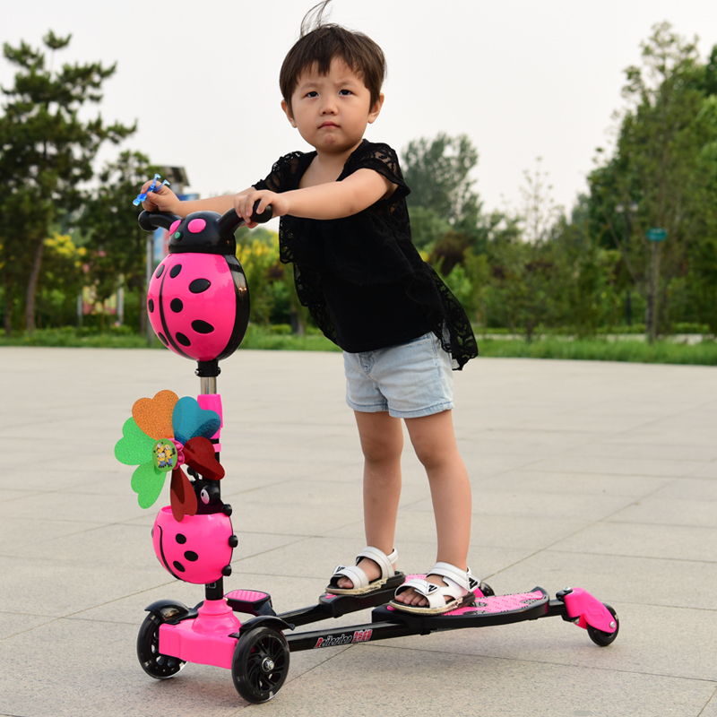 雷特威顿儿童滑板车3-9岁宝蛙式