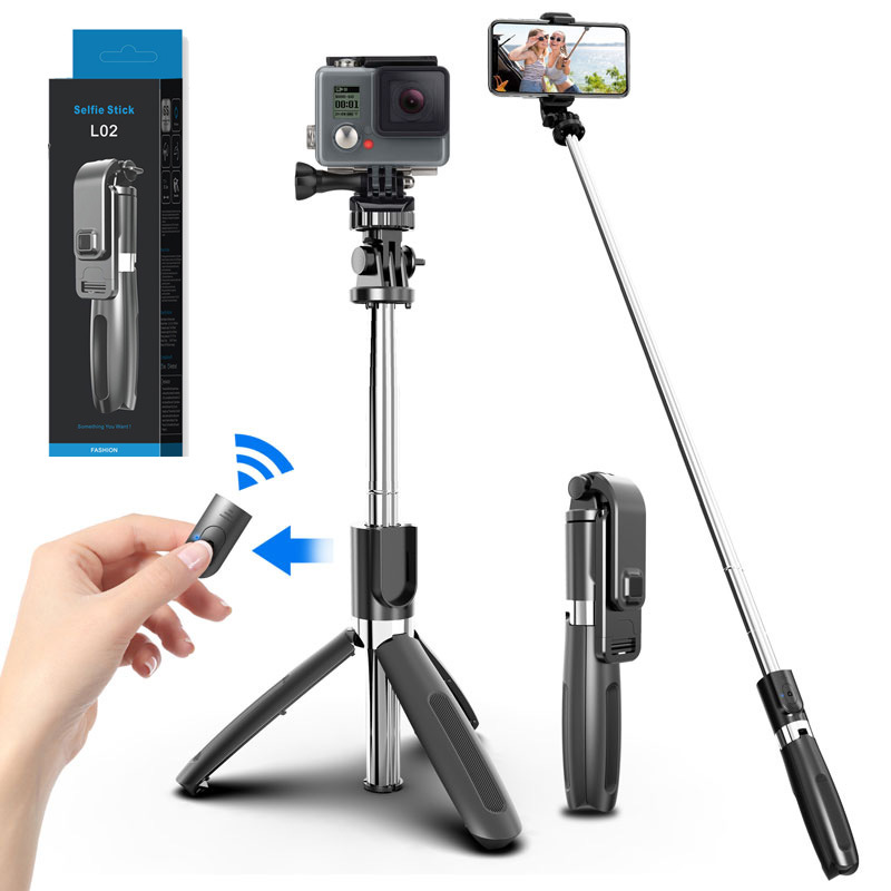 gopro新款遥控一体相机三脚架