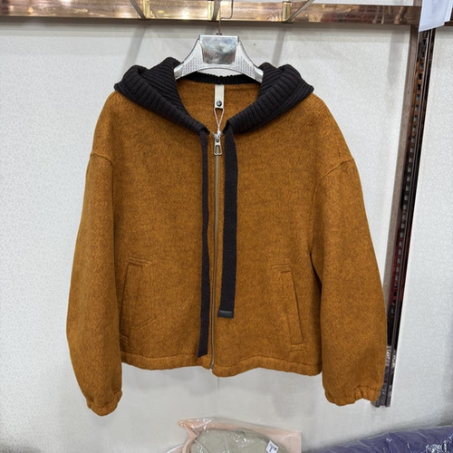 商场同款77031专柜正品冬季新款休闲连帽双面绵羊毛保暖外套上衣