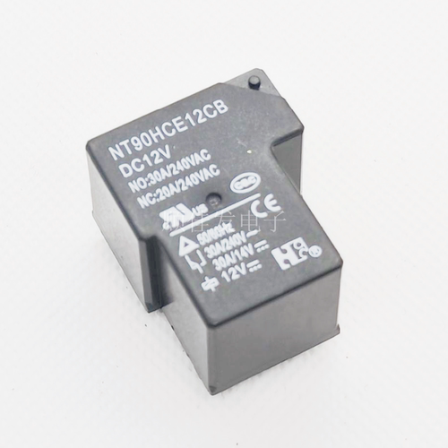继电器 NT90HCE12CB DC12V 12V6脚 30A一开一闭T90 DC12 原厂原装