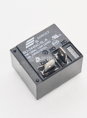 SLI-24VDC-SL-A 24V DC24V 4脚 30A 250VAC T93 一组常开 继电器