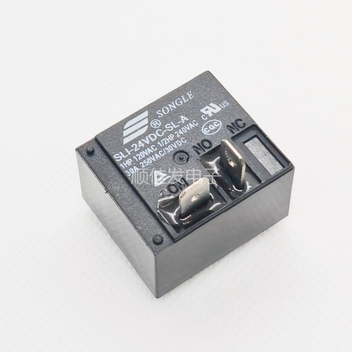 SLI-24VDC-SL-A 24V DC24V 4脚 30A 250VAC T93 一组常开 继电器