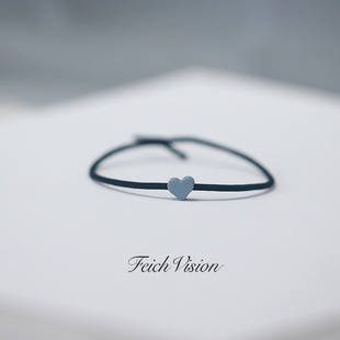 粉丝限时返场~超迷你爱心小皮筋 送男友手腕舒适饰品不伤发头饰品