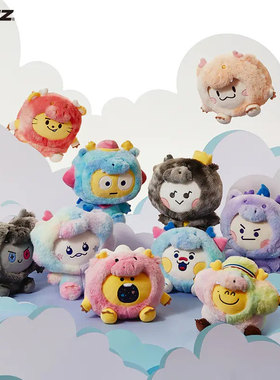 TRUZ龙年限定玩偶可爱毛绒公仔变装坐立娃娃礼物限量TREASURE