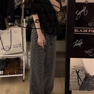 日本GP睡衣女夏天纯棉短袖长裤