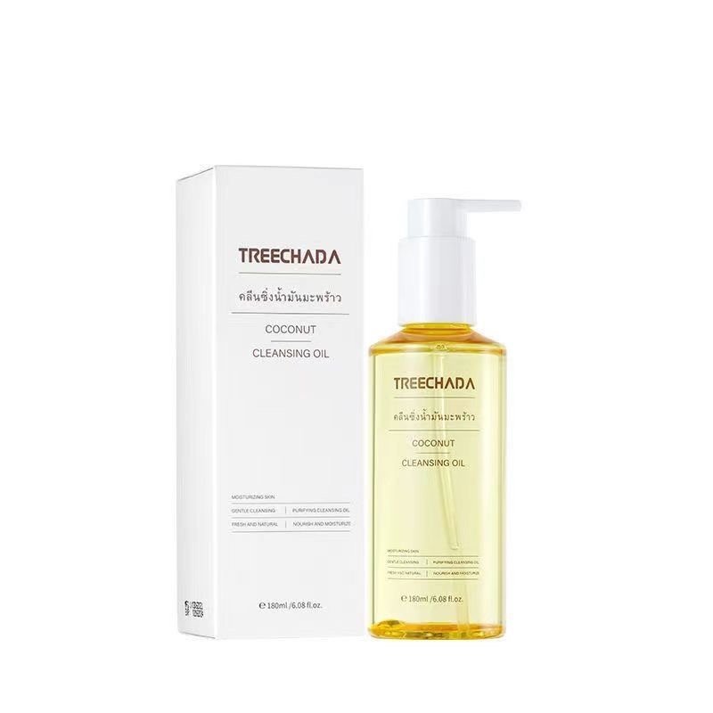 泰国保湿舒缓进口tr椰子卸妆油温和不刺激深层清洁眼部唇脸推荐