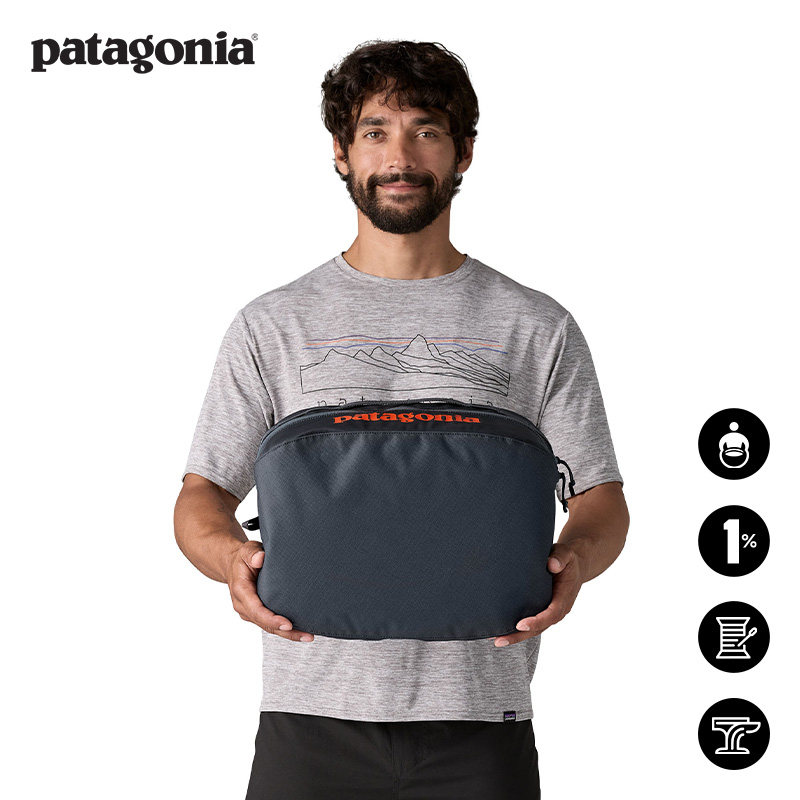 patagonia黑洞便携收纳包图片