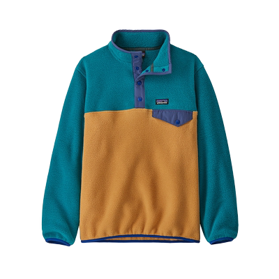 patagonia大童抓绒套头衫