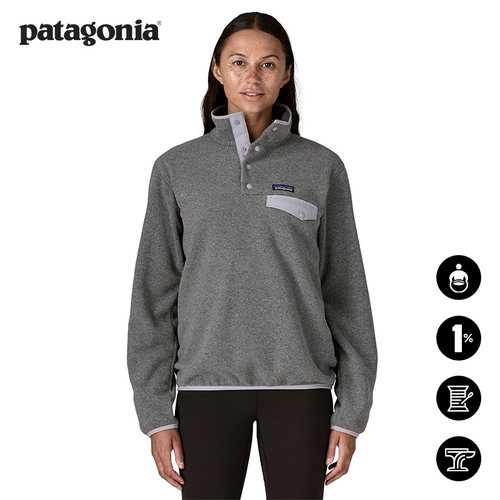 patagonia女士抓绒套头衫