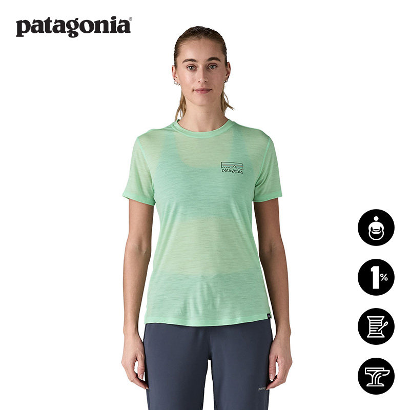 patagonia女士美利奴速干T恤