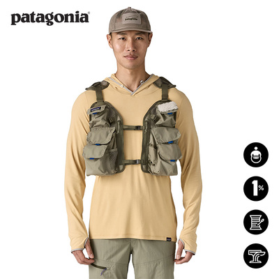 patagonia巴塔哥尼亚飞钓马甲
