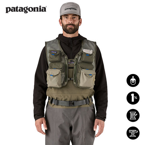 patagonia巴塔哥尼亚飞钓马甲