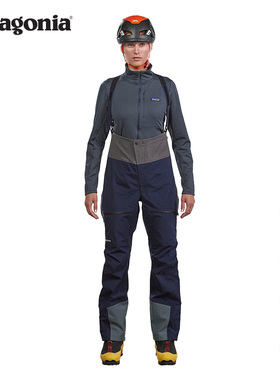 女士防水背带裤冲锋裤 Pluma PRO 85665 patagonia巴塔哥尼亚