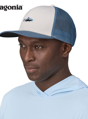 中冠卡车司机帽 Stand Up Trout 37998 patagonia巴塔哥尼亚