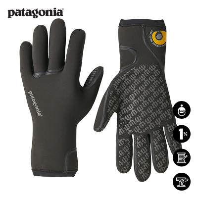 patagonia天然橡胶冲浪手套