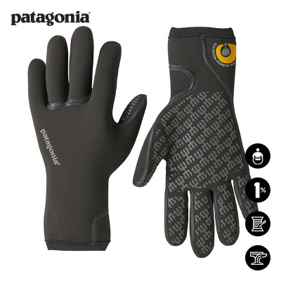 patagonia天然橡胶冲浪手套