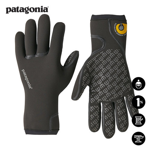 patagonia天然橡胶冲浪手套