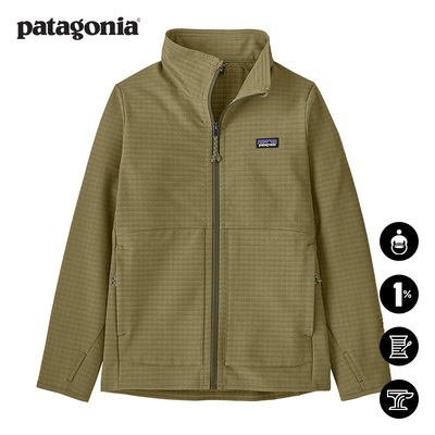 patagonia大童抓绒外套