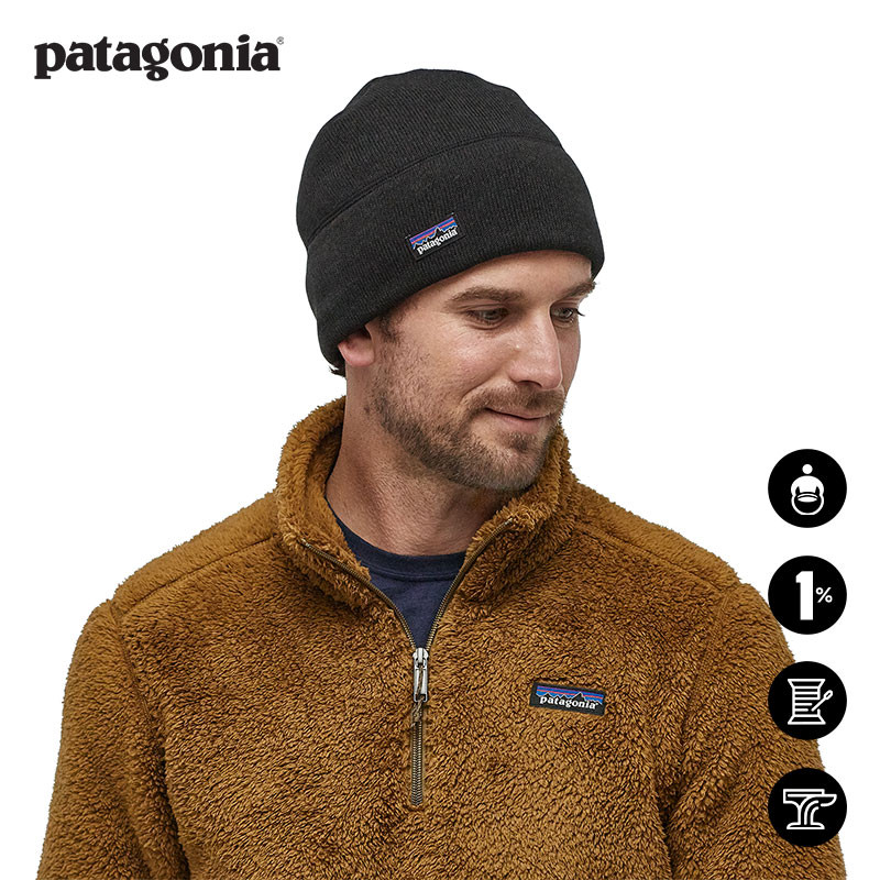 patagonia冬季保暖抓绒帽