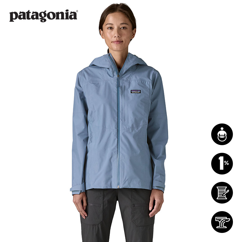 patagonia女士防水夹克