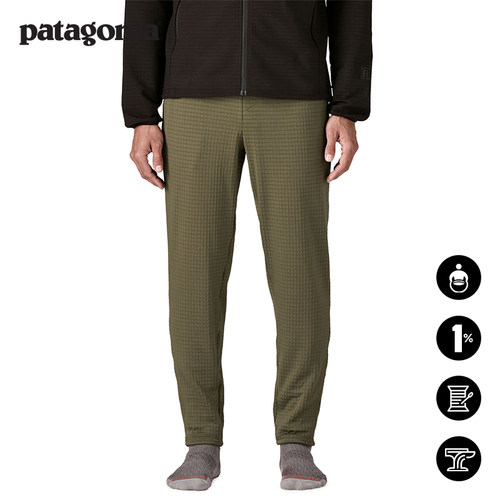 patagonia男士保暖抓绒裤