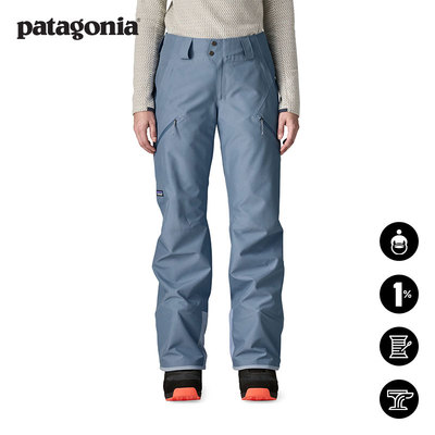 patagonia女士冬季滑雪裤