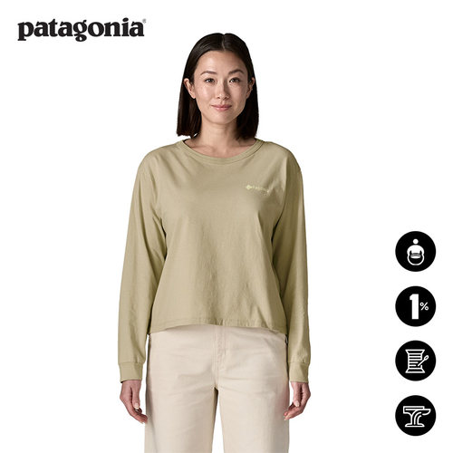 patagonia女士棉质长袖T恤