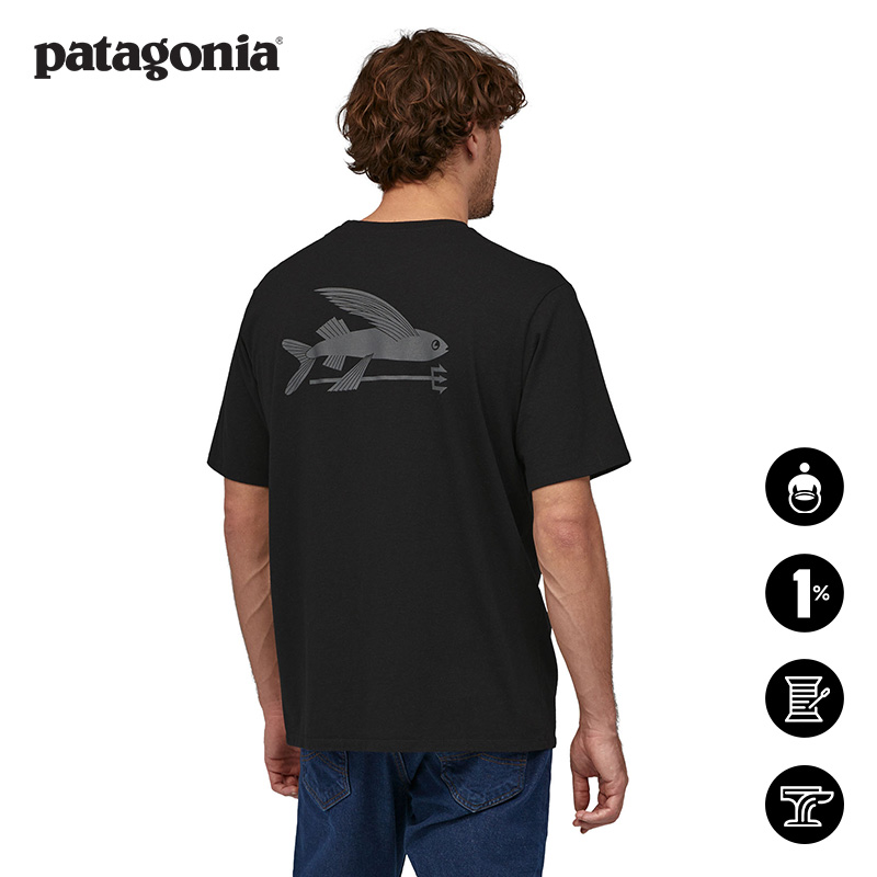 patagonia男士冲浪系列T恤